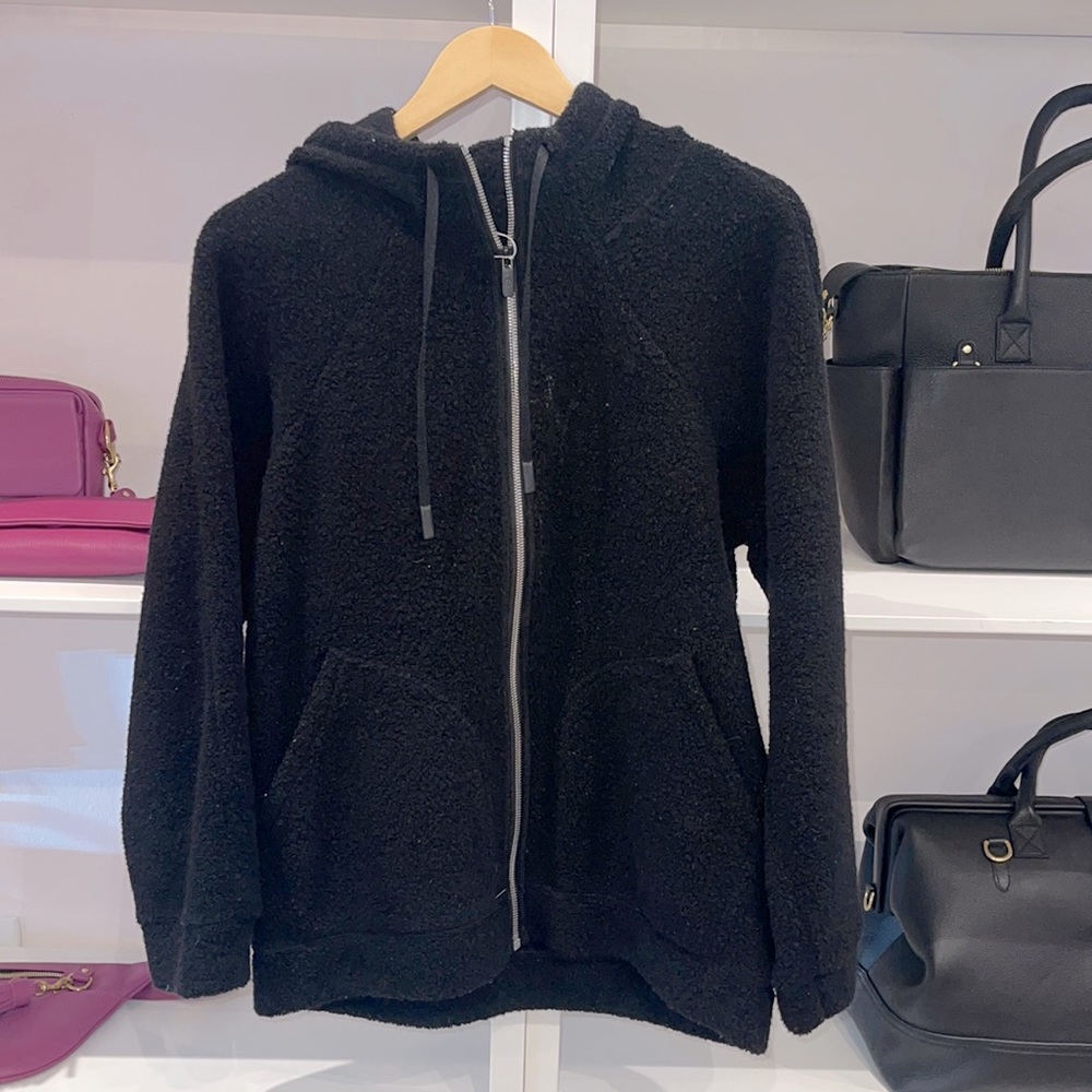 Lululemon fleece zip up hoodie jkt